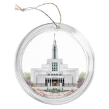 "Draper Temple - Celestial Series" Tree Ornament