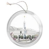 "Mount Timpanogos Temple - Celestial Series" Tree Ornament