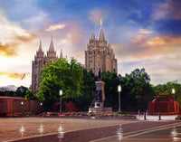 Salt Lake Temple - After the Storm
