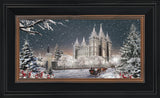Salt Lake Temple - Old Time Christmas