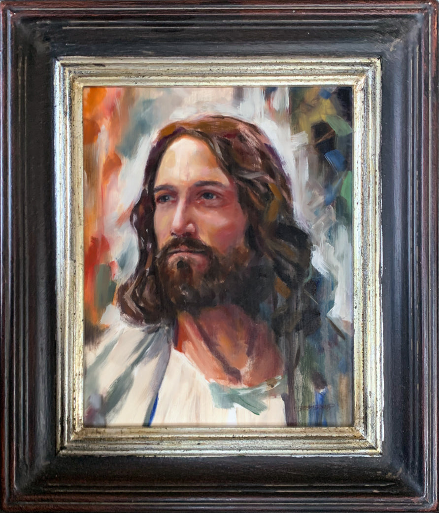 Christmas 2023 -  Day #9 - Original Oil Painting