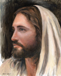 "Portrait of Christ  #13" - Original Oil Painting
