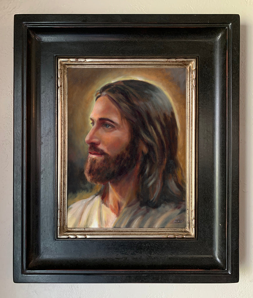 Portrait of Christ Study #5 - Original Oil Painting