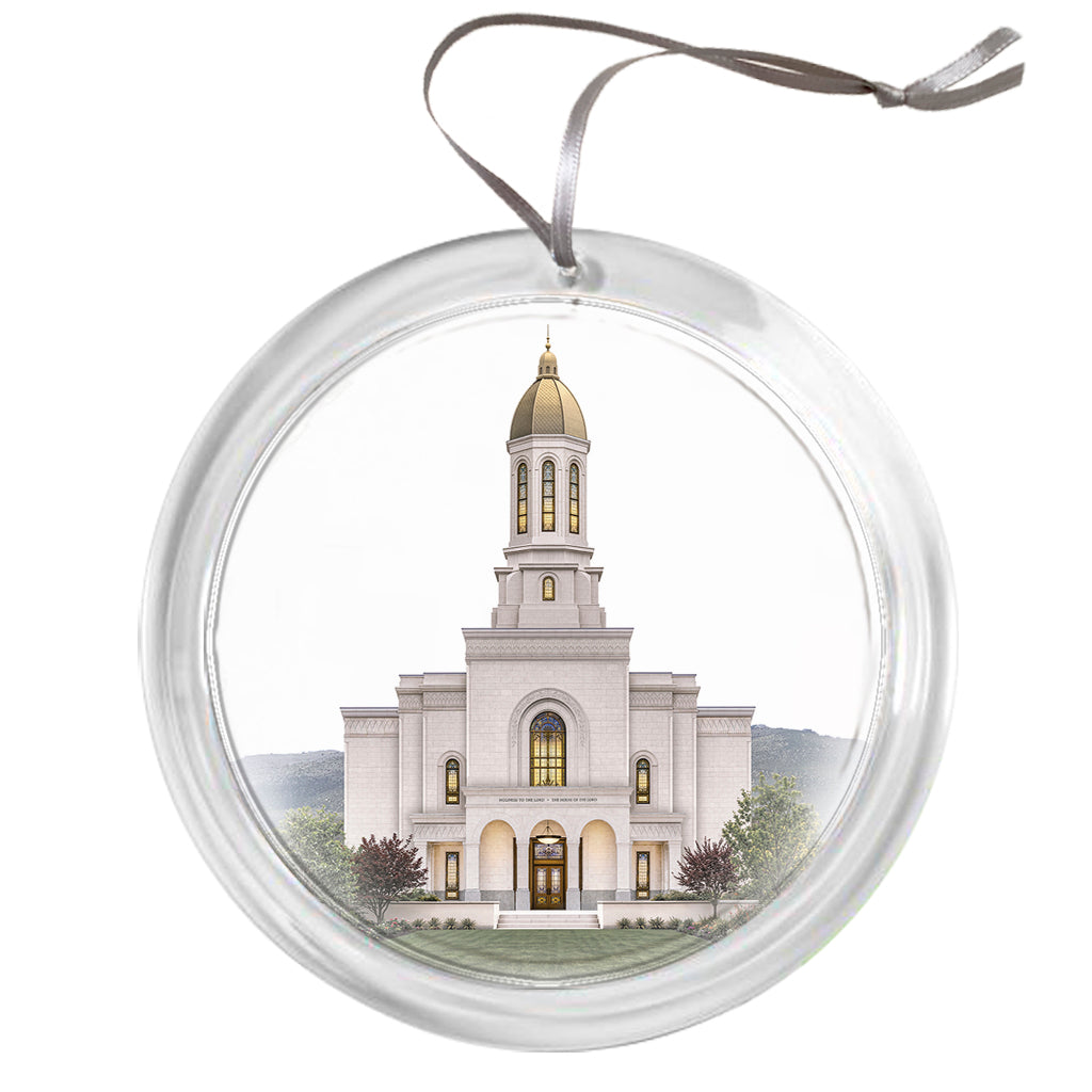 "Ephraim Temple - Celestial Series" Tree Ornament