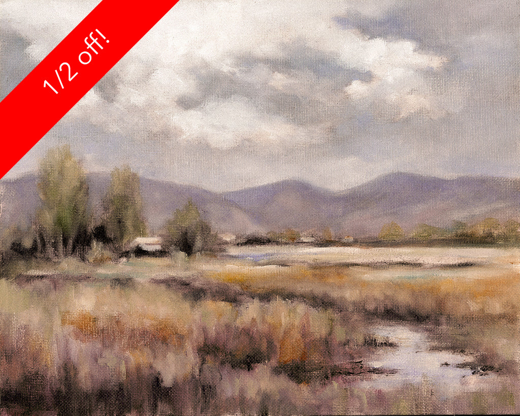 "Cache Valley #1" - Original Oil Painting