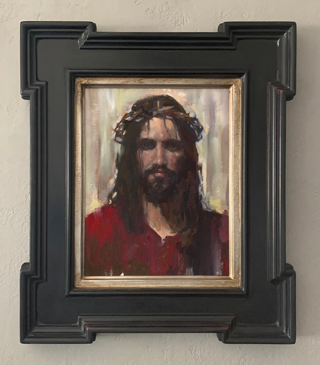 "Crown of Thorns" by Jeanette Borup - Original Oil Painting
