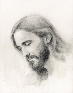 Portrait of Christ #23 - Original sketch