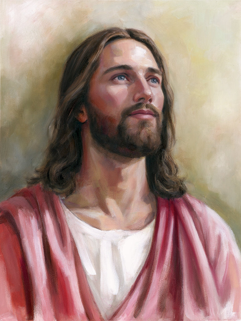 "He Lifted Up His Eyes"  by Jeanette Borup