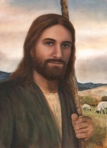 "My Shepherd all my Days - (study)" - Original Oil Painting