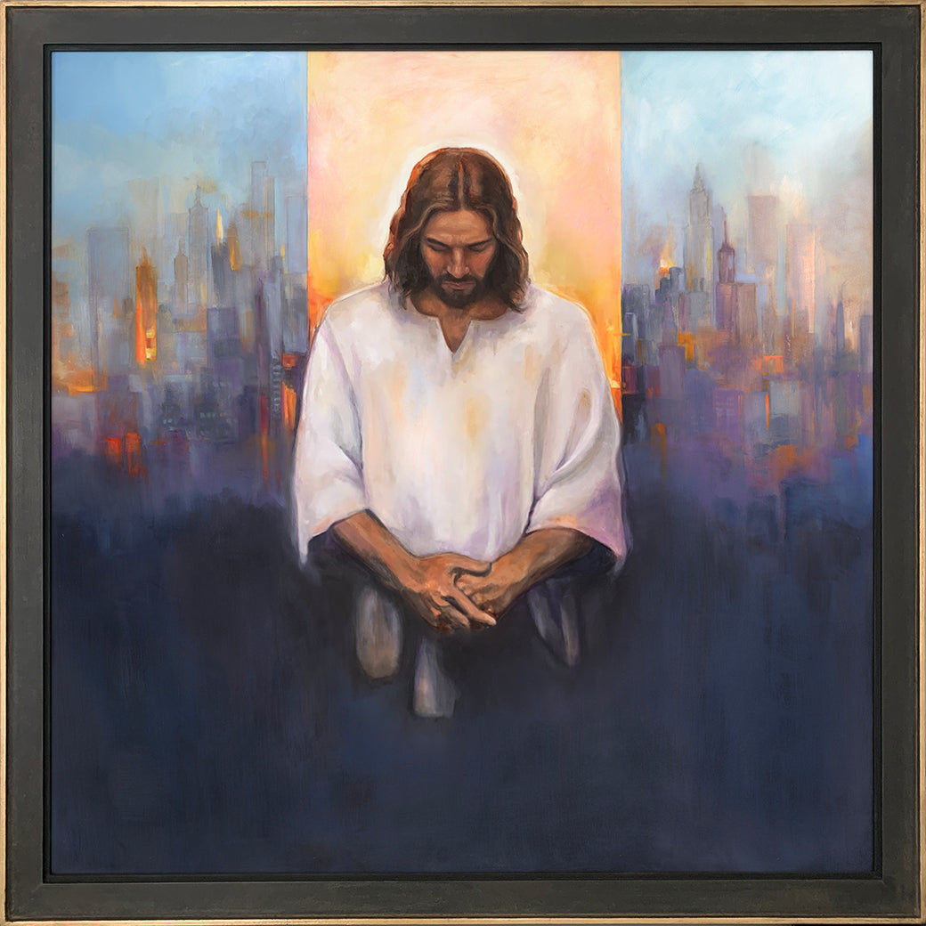 "Intercessor" by Jeanette Borup - Original Oil Painting