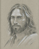 "Portrait of Jesus Sketch #11" -Printable Download