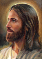 Portrait of Christ Study #5 - Original Oil Painting