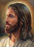 Portrait of Christ Study #5 - Original Oil Painting