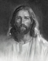 Jesus Christ sketch by Jeanette Borup