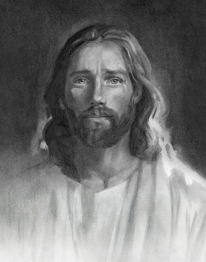 Jesus Christ Sketch by Jeanette Borup (original)