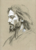 Portrait of Christ #17 - Original sketch