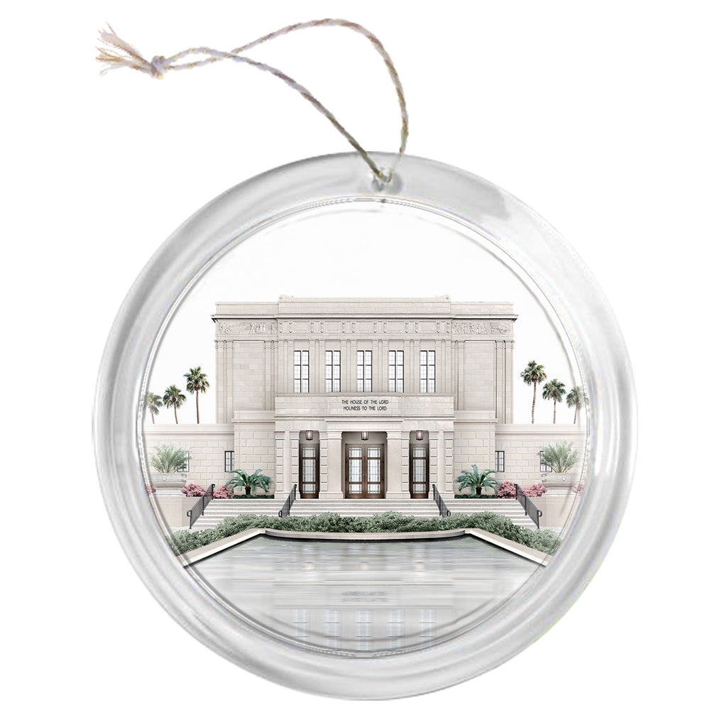 "Mesa Temple - Celestial Series" Tree Ornament