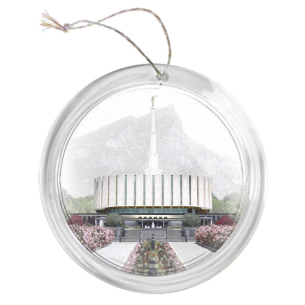 "Provo Temple - Celestial Series" Tree Ornament