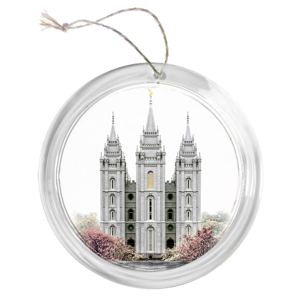 "Salt Lake Temple - Celestial Series" Tree Ornament