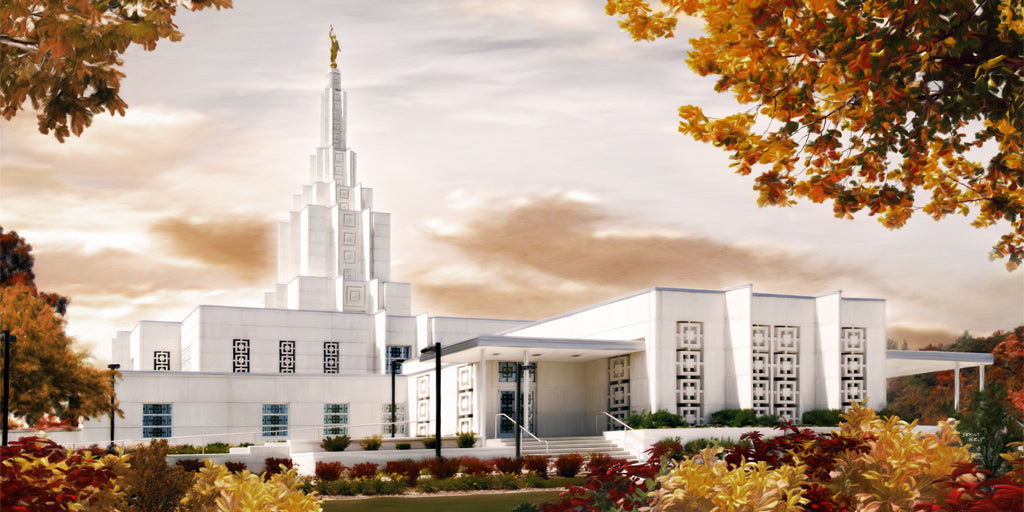 Idaho Falls Temple - Fall