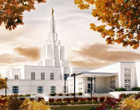 Idaho Falls Temple - Fall