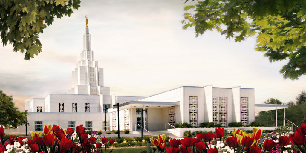 Idaho Falls Temple - Summer