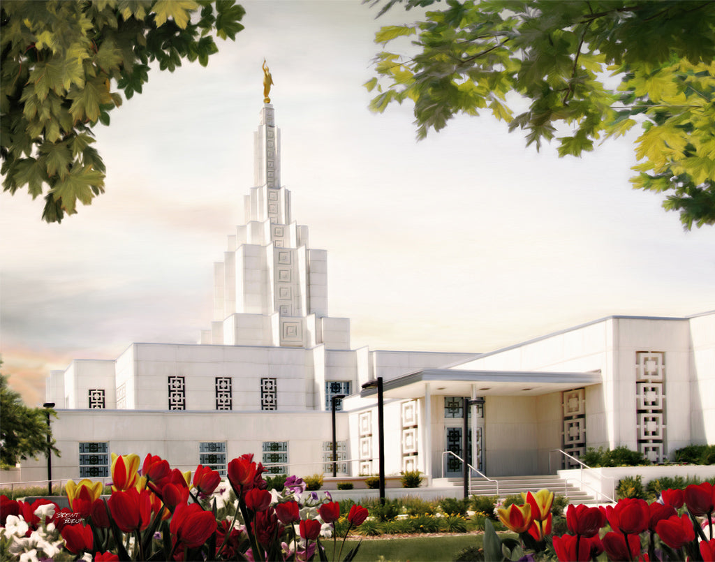 Idaho Falls Temple - Summer