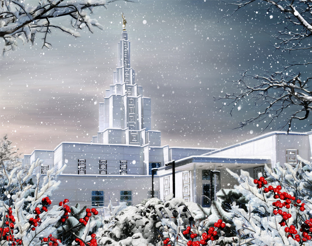 Idaho Falls Temple - Winter