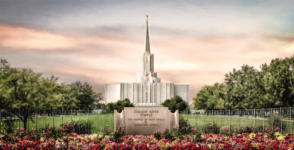 Jordan River Utah Temple - A Place of Safety