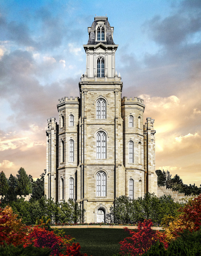 Manti Temple - A Place of Safety