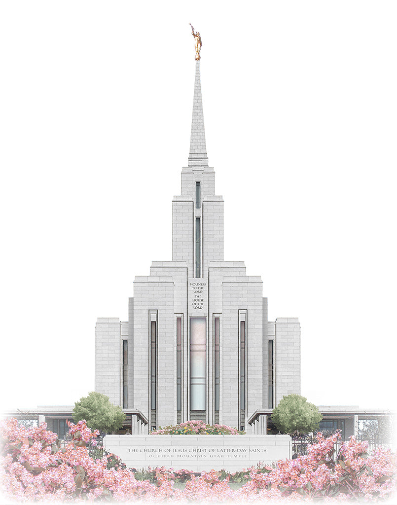 Oquirrh Mountain Temple - Celestial Series