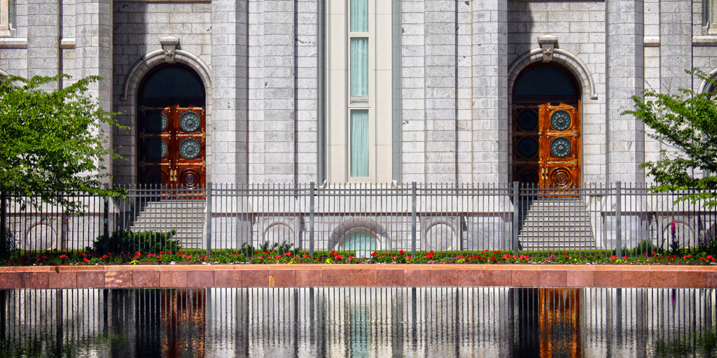 Salt Lake Temple - Reflections
