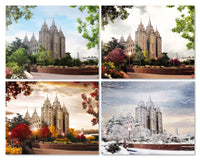 Salt Lake Temple - 4 Seasons Package