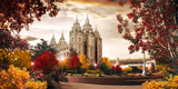 Salt Lake Temple - Autumn