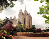 Salt Lake Temple - Summer