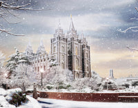 Salt Lake Temple - Winter