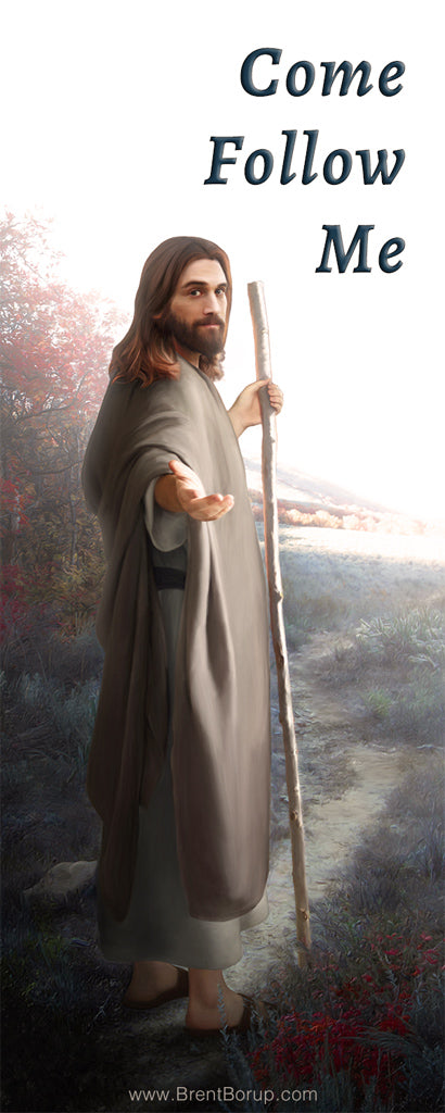 Come Follow Me Bookmark Handout (Eight per page)