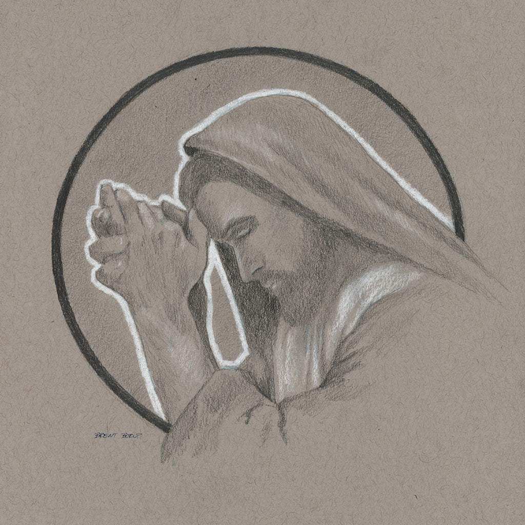 "Hallowed Be Thy Name" Study - Original Pencil Sketch