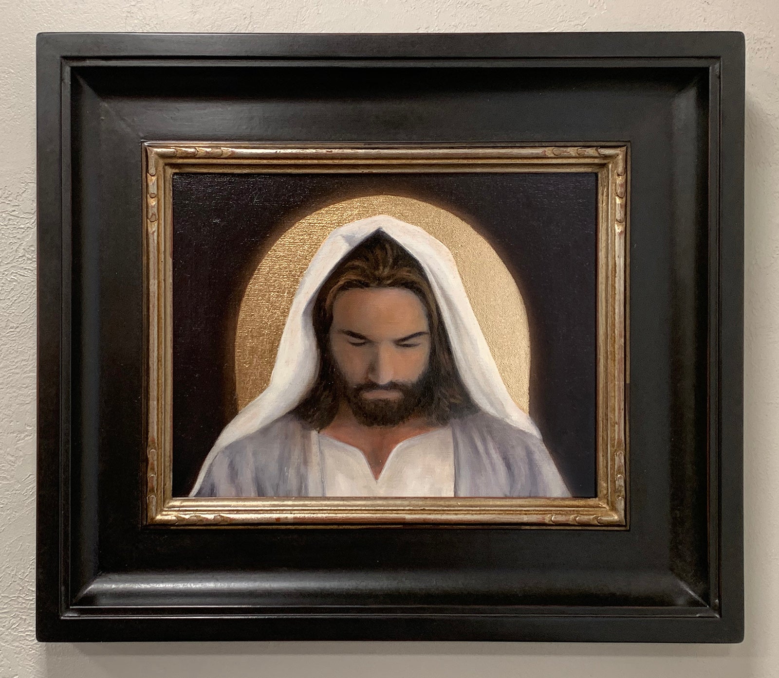 Devout Jesus - Original Oil Painting