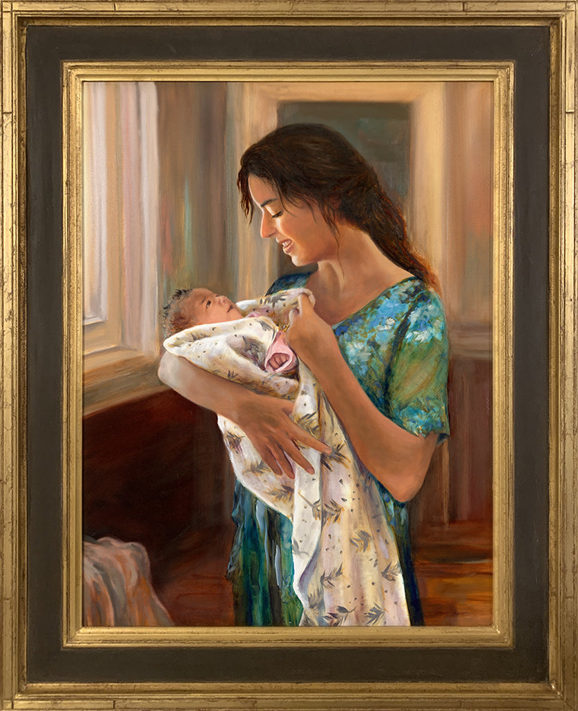 Love at First Sight" - Original Oil Painting