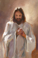 Jesus Original Oil Painting - Table Top Frame #1