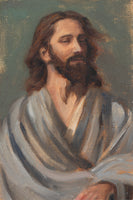 Jesus Original Oil Painting - Table Top Frame #3