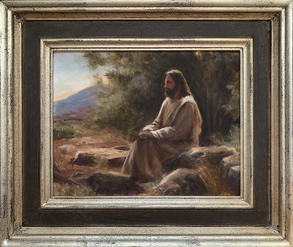 "To be with God" - Original Oil Painting Study